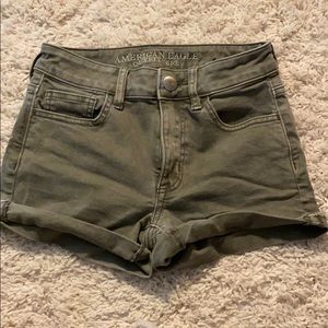 American eagle high waisted shorts
